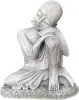  Product image 3 of the product “Amal - Buddha relax - left knee up. 25cm H | cast stone ”